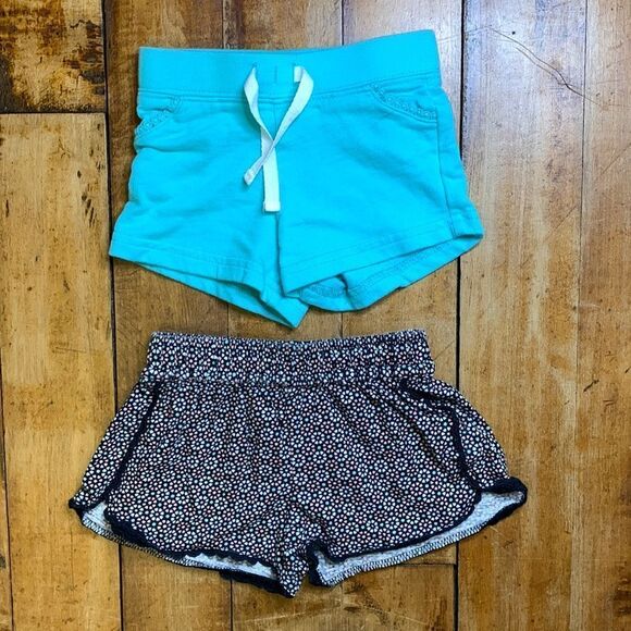 Carters shorts 9 months baby girl shorts bundle blue multicolor summer - Picture 1 of 5